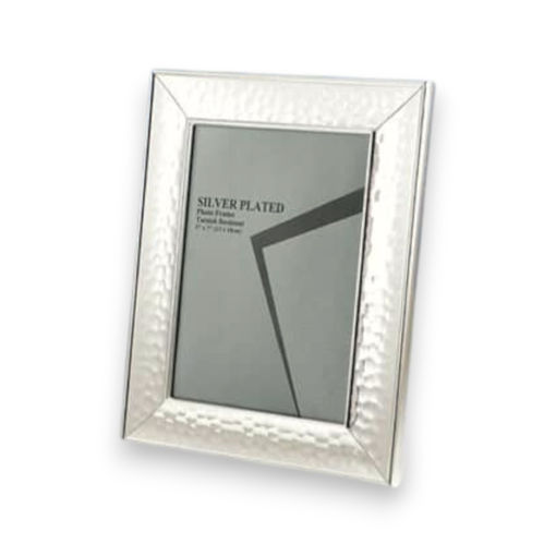 Picture of SILVER HAMMERED DESIGN FRAME 8 X 10 INCH